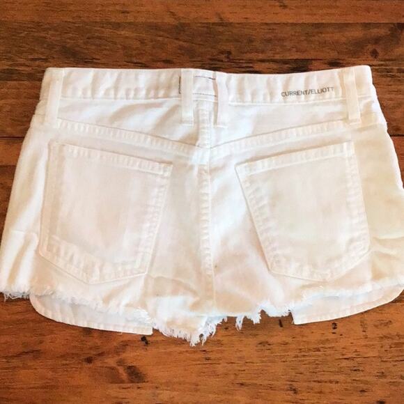 Current/Elliott The Boyfriend Shorts in Sugar Sz 24 - Picture 8 of 10